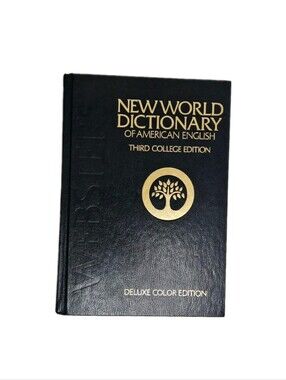 Webster's New World Dictionary Third College Edition Deluxe Color Edition
